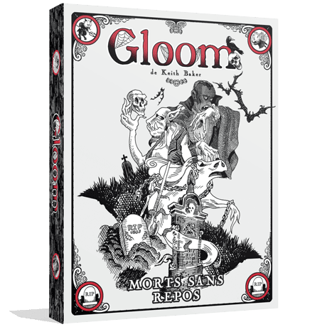 Boîte du jeu : Gloom - extension : Morts sans Repos