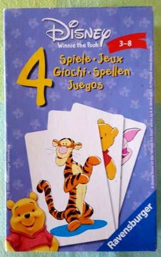 Boîte du jeu : Disney Winnie The Pooh 4 jeux