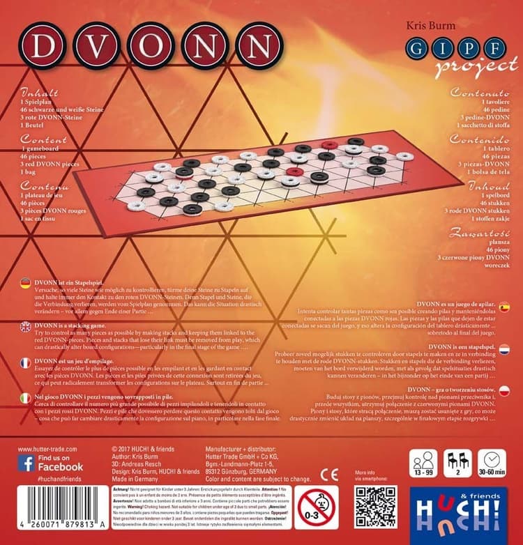 Boîte du jeu : DVONN