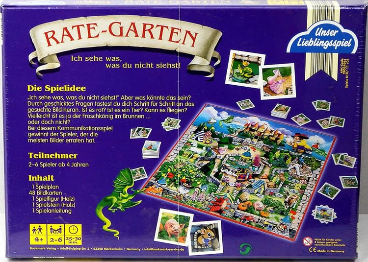 Boîte du jeu : Rate-Garten