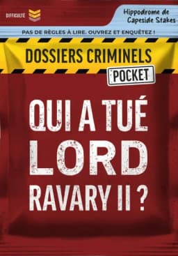Couverture de Dossier Criminels Pocket : Qui a tué Lord Ravary II ?