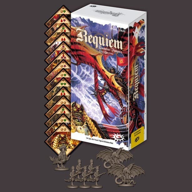 Boîte du jeu : Requiem Chevalier Vampire : Dystopiens