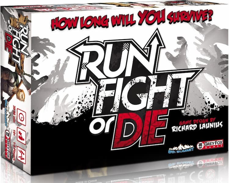 Boîte du jeu : Run, Fight, or Die!