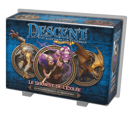 Boîte du jeu : Descent Seconde Édition : Le Serment de l’Exilée