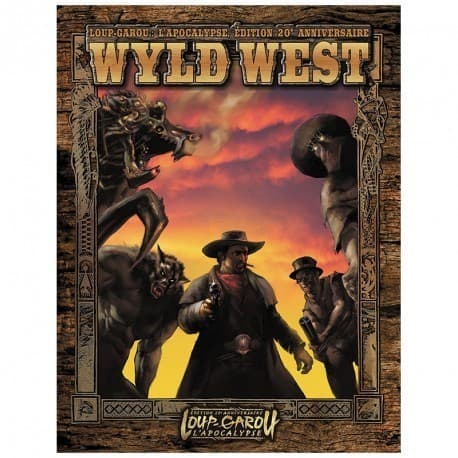 Boîte du jeu : Loup-Garou L'Apocalypse 20ème Anniversaire - Wyld West