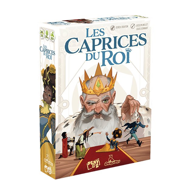 Boîte du jeu : Les Caprices du Roi