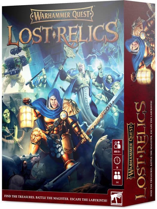 Boîte du jeu : Warhammer Quest : Lost Relics