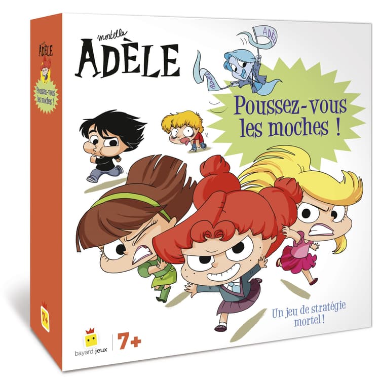 Boîte du jeu : Mortelle Adèle - Poussez vous les moches !