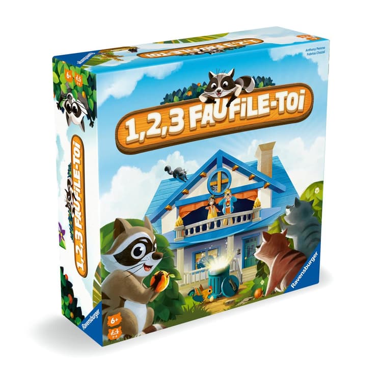 Boîte du jeu : 1, 2, 3 Faufile-toi