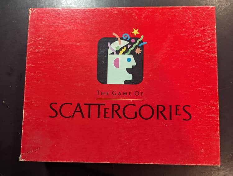 Boîte du jeu : Scattergories