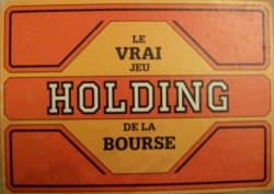 Boîte du jeu : HOLDING - Le vrai jeu de la Bourse