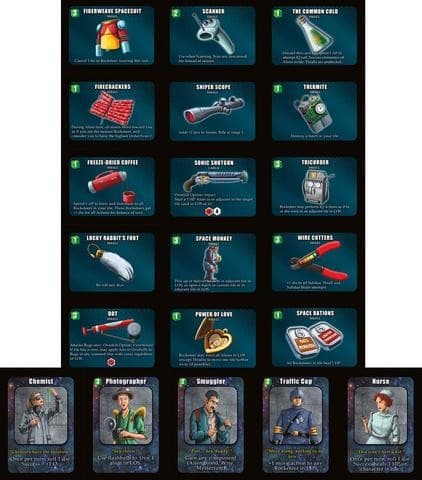 Boîte du jeu : Space Cadets Away Missions - Promos cards