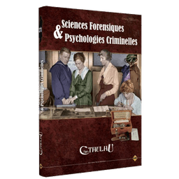Couverture de L'Appel de Cthulhu V6 - Science Forensiques & Psychologies Criminelles