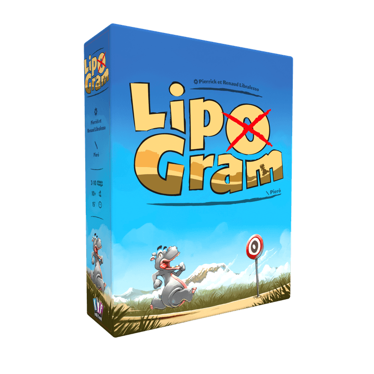 Boîte du jeu : Lipogram