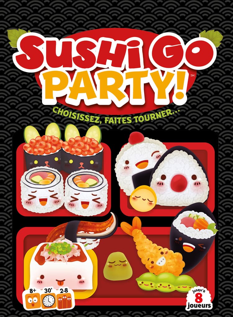 Boîte du jeu : Sushi Go Party !