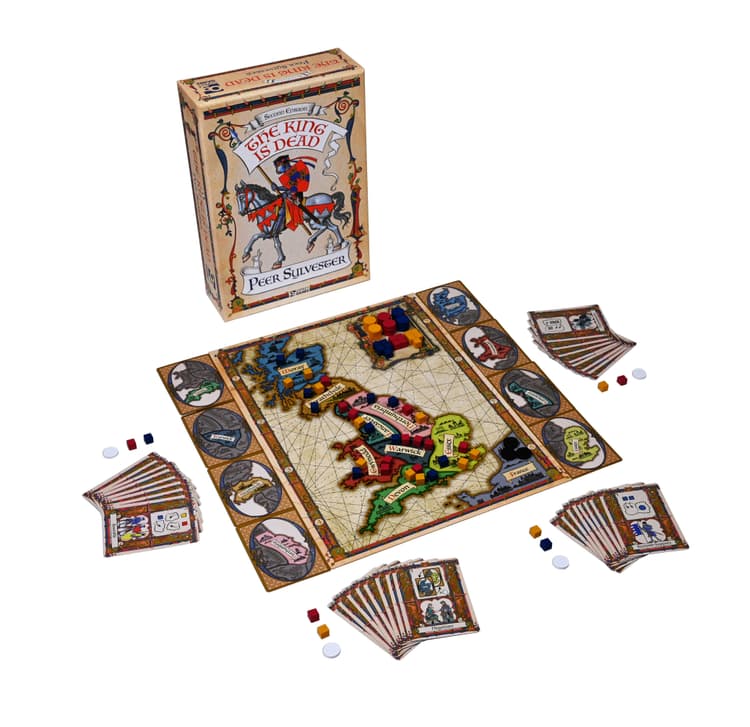 Boîte du jeu : Le roi est mort