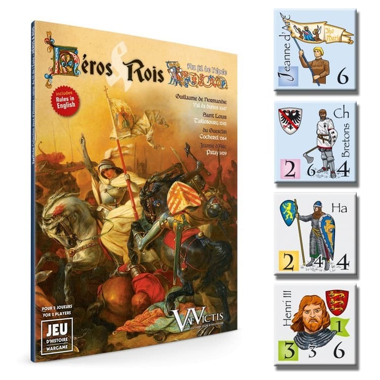 Boîte du jeu : Héros et Rois