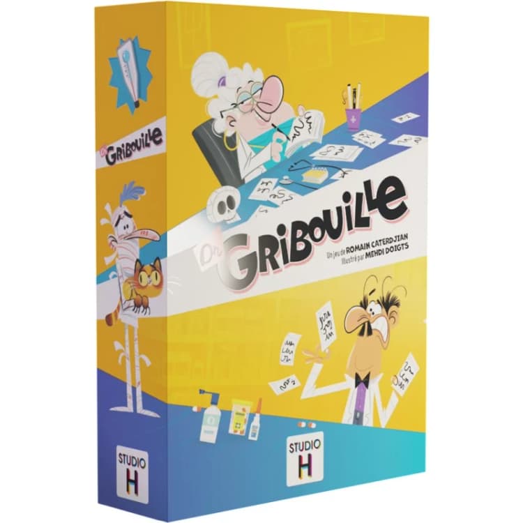 Boîte du jeu : Dr Gribouille