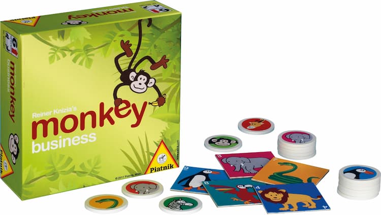 Boîte du jeu : Monkey Business