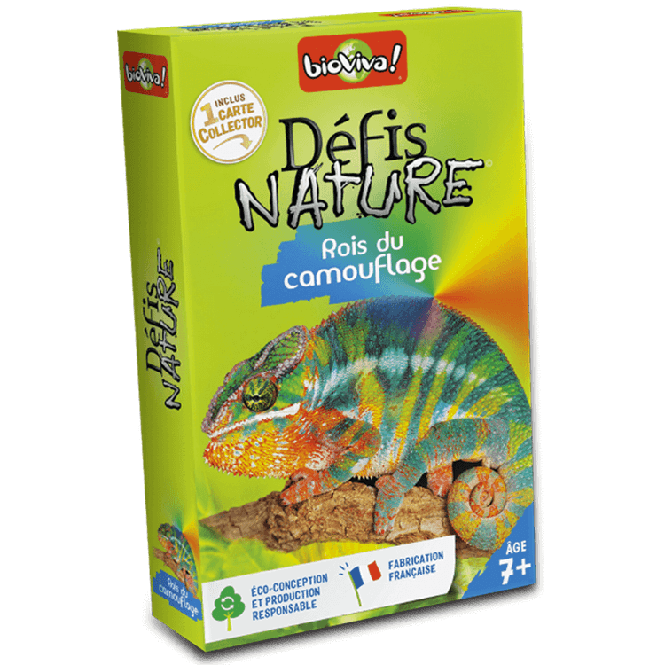 Boîte du jeu : Défis Nature Rois du Camouflage