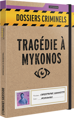 Couverture de Dossiers Criminels : Tragédie à Mykonos
