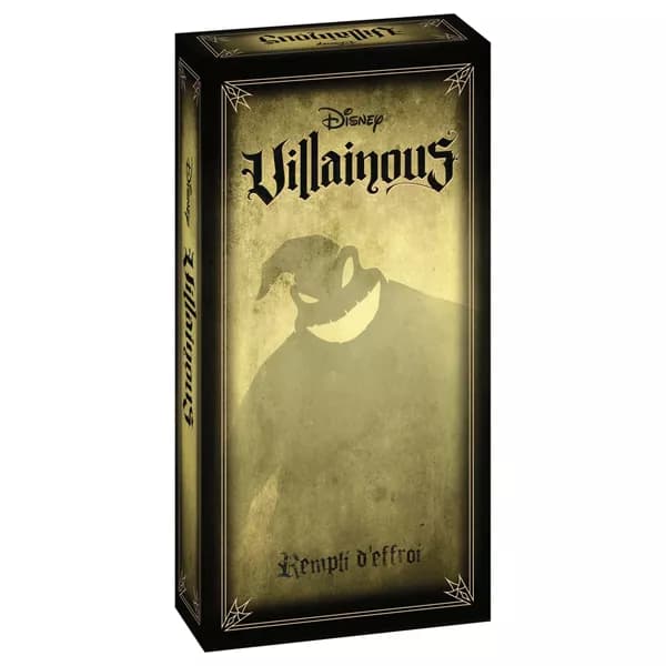 Boîte du jeu : Villainous : Rempli d'Effroi