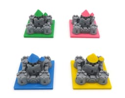 Couverture de Kingdomino - Pack d'Amélioration "Châteaux"