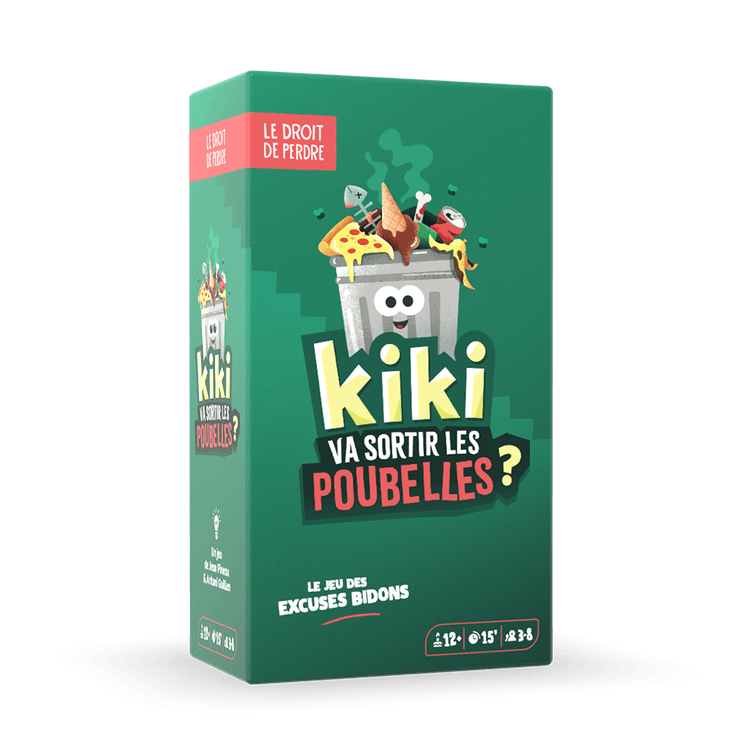 Boîte du jeu : Kiki va sortir les poubelles ?