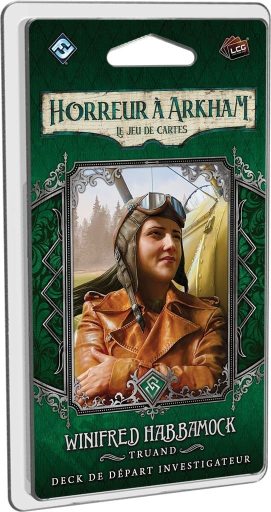 Boîte du jeu : Horreur à Arkham JCE - Deck Investigateur - Winifred Habbamock