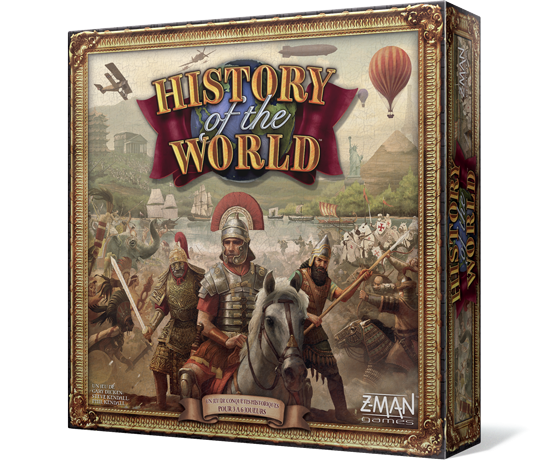 Boîte du jeu : History of the world