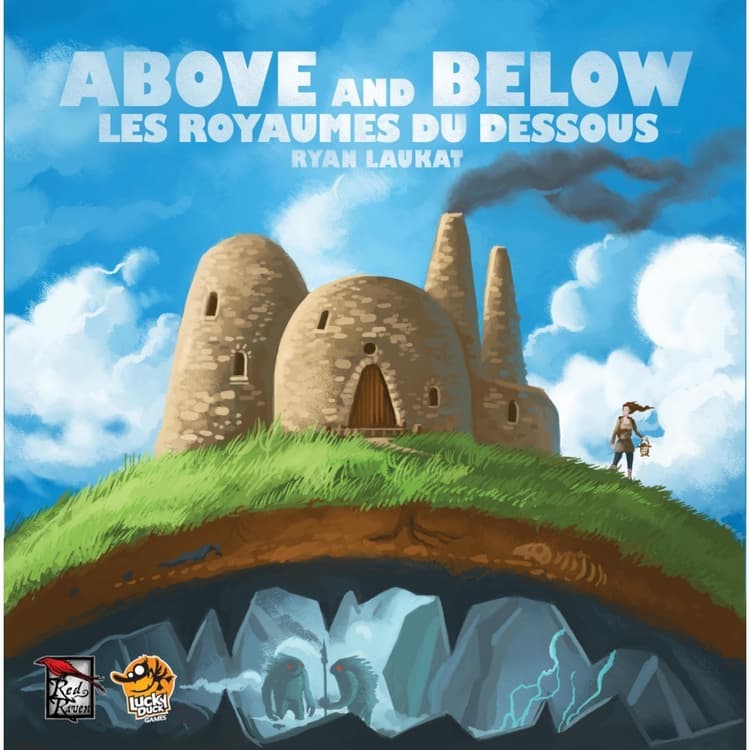 Boîte du jeu : Above and Below - Les Royaumes du Dessous
