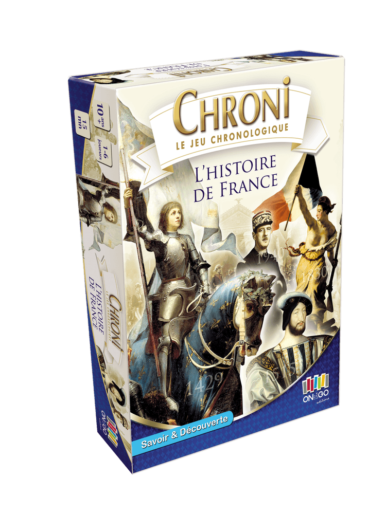 Boîte du jeu : CHRONI - L'HISTOIRE DE FRANCE