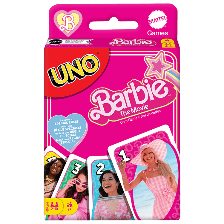 Boîte du jeu : Uno : Barbie Le Film