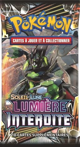 Couverture de Booster Pokémon - Soleil & Lune : Lumière Interdite