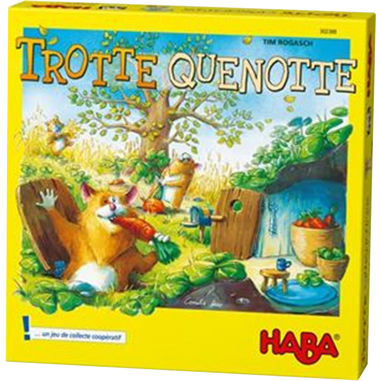 Boîte du jeu : Trotte Quenotte