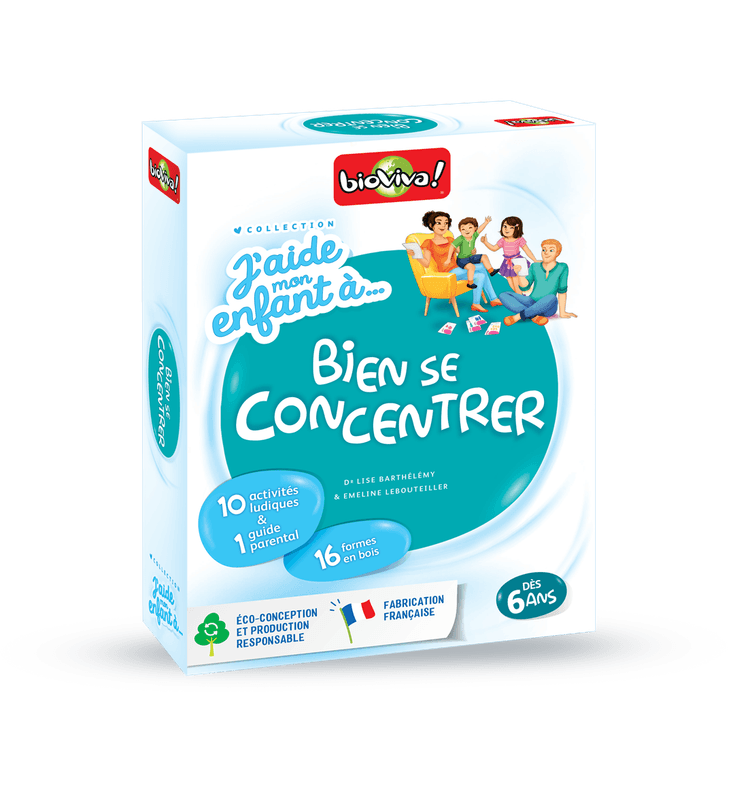 Boîte du jeu : J'aide Mon Enfant à... bien se concentrer