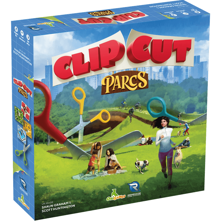 Boîte du jeu : Clip Cut Parcs