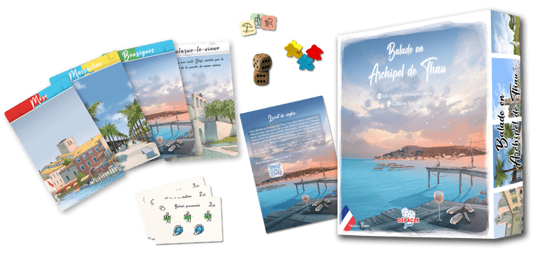 Boîte du jeu : Balade en archipel de Thau