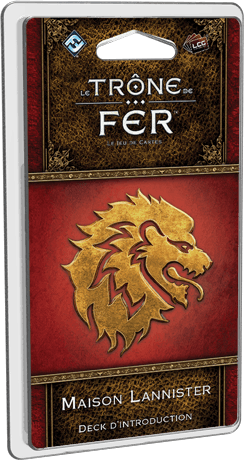 Couverture de Maison Lannister : Deck d’introduction Trône de Fer LCG 2nd Édition