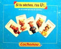 Boîte du jeu : Si tu sèches, t'es U!..