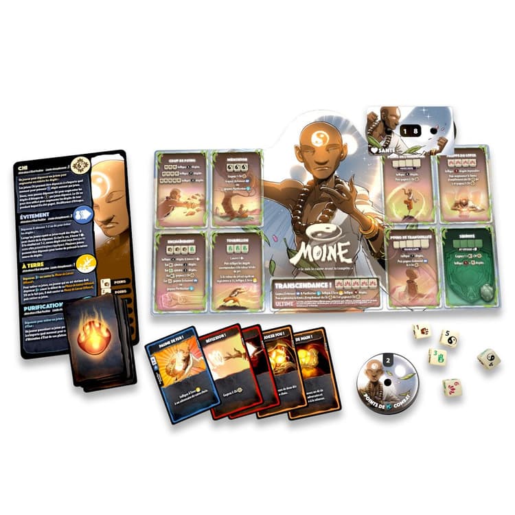 Boîte du jeu : Dice Throne S1 - Moine VS Paladin