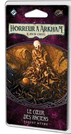 Boîte du jeu : Horreur à Arkham : Le Jeu de Cartes - Le Cœur des Anciens