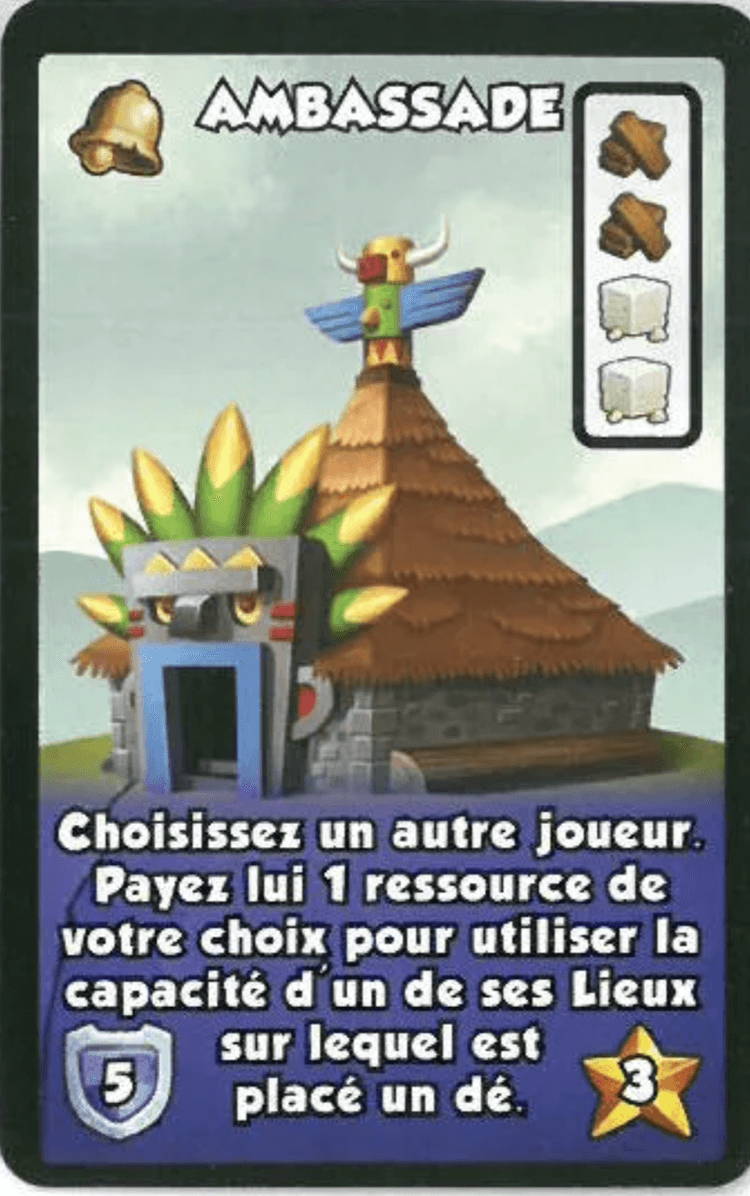 Boîte du jeu : Dice City : Ambassade
