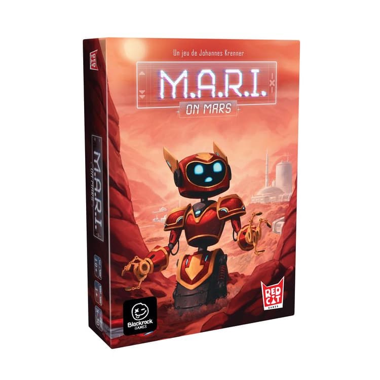 Boîte du jeu : M.A.R.I. on Mars