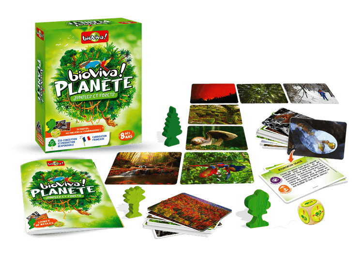 Boîte du jeu : Bioviva Planète - Jungles et forêts
