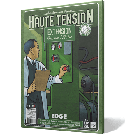 Boîte du jeu : Haute Tension : Extension France / Italie