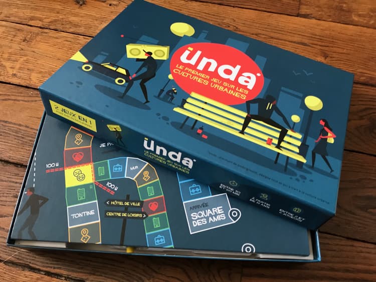 Boîte du jeu : UNDA