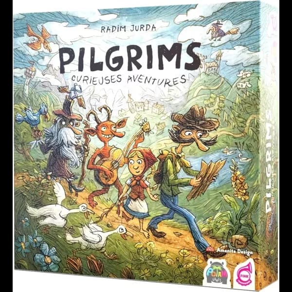 Boîte du jeu : Pilgrims