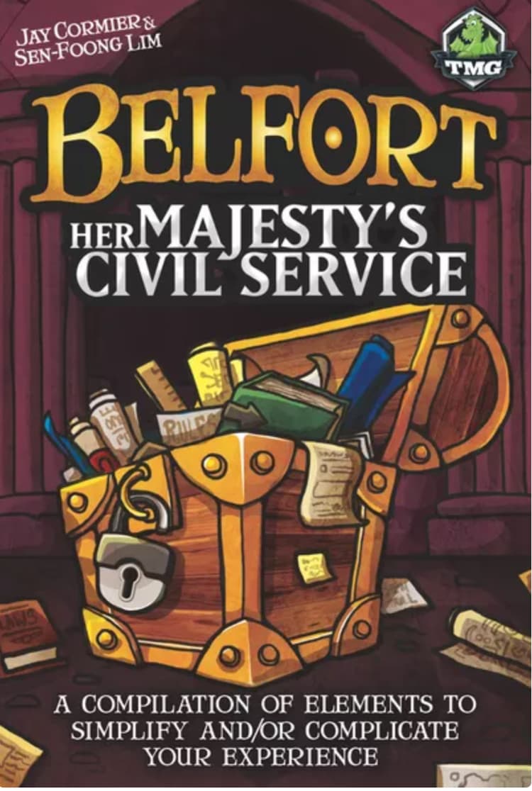 Boîte du jeu : Belfort : Her Majesty’s Civil Service