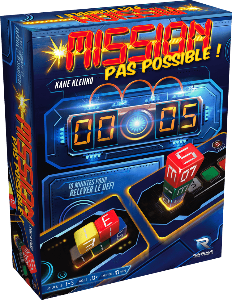 Boîte du jeu : Mission Pas Possible